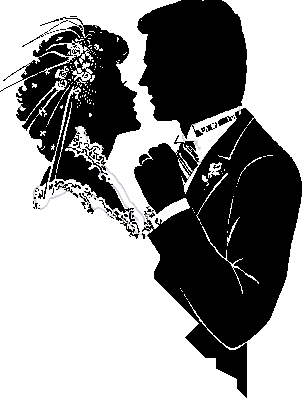 gelin ve damat figürü